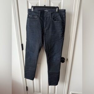 Express Men's Dark Blue skinny Jeans 31x30
